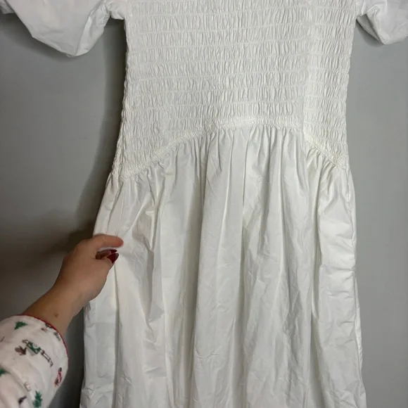 white christmas dresses Meadow Dress - Salt Linen main image 0
